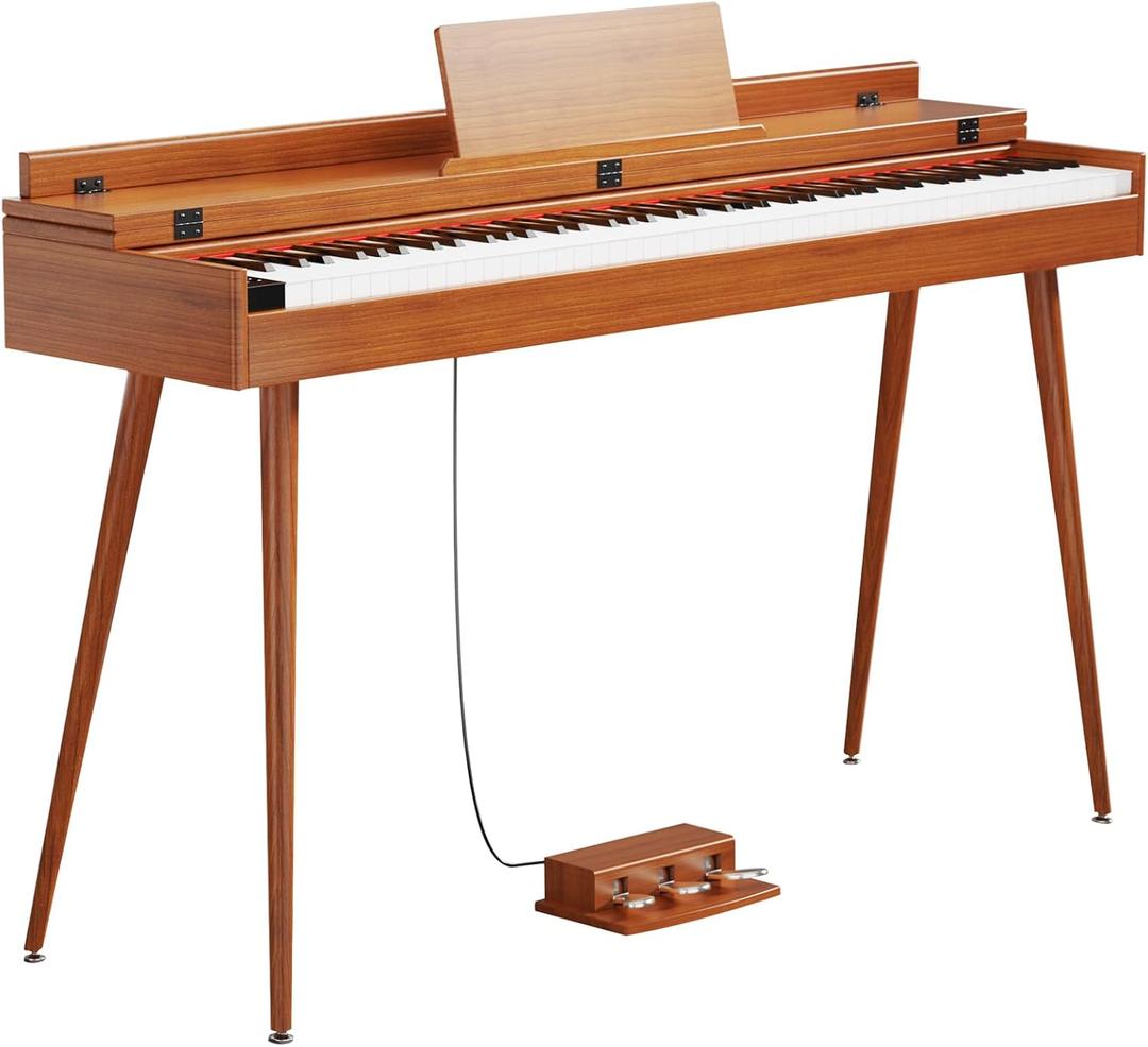 88 Key Digital Piano, Hammer-Action Full Desk Weighted Keyboard