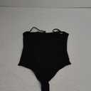 SUUKSESS Women Sexy Square Neck Thong Bodysuit Backless Cami Bodysuit Top S