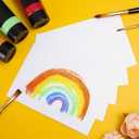 200 Pack White Cardstock - 4 x 6 Blank Index Cards, Thick Paper for School, Invitations, Printer, Postcards, Photo Paper, Card Making, DIY Craft