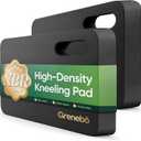 Grenebo High-Density NBR Foam Garden Kneeling Pad, 1.6" Extra Thick Gardening Pads for Kneeling, Ultra Soft Kneeling Pads for Gardening, Work, Exercise, Yoga, 17.3111.6 in (2, Black)