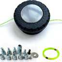 Weed Eater Head Quick Load Replacement Head Compatible with STIHL FS, Husqvarna 300/500, Echo SRM, EGO, DEWALT, Worx and More (Fits Most Trimmer & Weed Wacker Models)