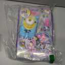 Polly Pocket & Minions Playset with 1 Doll, 2 Minions Figures & Fluffy The Unicorn Toy, Collectible Compact with 9 Accessories