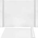 2 Pack Extra Large Silicone Mats, 36" x 24" Thick Heat Resistant Mat, Clear Countertop Protector Cover, Kitchen Non-Slip Silicone Sheet, Multipurpose Place Mats for Dining Table, Translucent