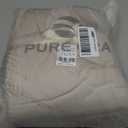 PURE ERA Jersey Knit 4pc Bed Sheet Set 100% T-Shirt Heather Cotton Super Soft Comfy Breathable Fits Mattress Up to 20" Extra Deep Pocket (Dark Beige,King)