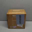 Mbillion Kitchen Compost Bin Hanging Trash Can with Lid 1.05 Gallon Stainless Steel Garbage Can for Kitchen Cabinet Door Mounted Trash Can Under Sink Door RV Bathroom,White