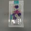 Unov Case Compatible with Galaxy A52 4G and 5G Clear with Design Soft TPU Shock Absorption Slim Embossed Pattern Protective Back Cover Galaxy A52 4G/5G (Very Peri Bouquet)