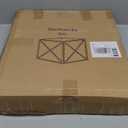 SUNNYPARK Large Metal Planter Box 17x 17x 18, Square Modern Grey Metal Planter Box Heavy Duty with Drainage Holes for Outdoor Garden Patio (Gray)