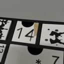 Juegoal Advent Calendar, 11.8'' Black Wooden Advent Calendars with 25 Storage Drawers Countdown to Christmas 2025, Christmas Advent Holiday Decor