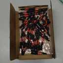 50 Pieces T25 2 In. Impact Tough Magnetic #25 Torx Head Power Bits, S2 Alloy Steel T25 Screwdriver Bits Set with 1Pcs Impact Bit Holder