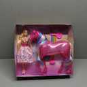 BETTINA My Dreamy Unicorn and Princess Doll Playset, Large Size Unicorn Toys with Magical Rainbow Lights & Realistic Horse Sounds, Ideal Unicorn Gifts Horse Play Set for Girls 3-9