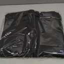 Sanwuta 8 Pcs Zippered Silver Storage Bags Anti Tarnish Silver Pouches Keeper Jewelry Storage Protector Bags(9 x 12 Inch,Black)