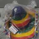 2 Pcs Giant Mexican Sombrero Straw Hat Cinco de Mayo Sombrero Fiesta Sombrero for Adult Mexican Party