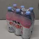 Evian Natural Spring Water, 1 L bottles, 6 pack (EXP 09/28/26)