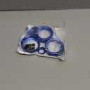 for Toyota Tacoma 2024 2025 2026 & 4Runner 2025 2026 Accessories, 8-Inch Screen Aluminum Alloy Knob Cover Trim (Blue, 6-Piece Set) - Fits Push Start, AC, Volume & 4WD Gear Switch