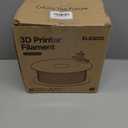 ELEGOO PETG Filament 1.75mm Black 2KG, 3D Printer Filament Dimensional Accuracy +/- 0.02 mm, 1pcs 1kg Spool(2.2lbs) Fits for Most FDM 3D Printers