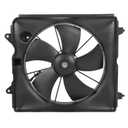 Engine Radiator Cooling Fan Assembly Compatible with Honda CR-V CRV 2007 2008 2009 L4 2.4L 620212 Radiator AC Condenser Cooling Fan Replace 19015RZAA01 19030RZAA01 19020PNA003 19020PNLG01 Left Side