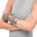 MUELLER Sports Medicine Reversible Wrist Stabilizer with Splint, Wrist Pain Relief Support for Men and Women, Ideal for Carpal Tunnel, Tendinitis, Arthritis, Taupe, Small/Medium