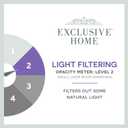 EXCLUSIVE HOME Kochi Light Filtering Linen Blend Grommet Top Curtain Panel Pair, 54"x84", Seafoam