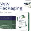Hammermill Cardstock, Premium Color Copy, 80 lb, 8.5 x 11 - 1 Pack (250 Sheets) - 100 Bright, Made in the USA Card Stock, 120023R, White