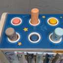 KIDWILL Montessori Pounding Toy for 1 2 Year Olds Wooden Hammering & Activity Board with Xylophone, Number Maze, Pounding Bench Educational Toddler Gift Toys Age 1-3