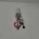 29'' Sprayer Wand Replacement, 1/4" & 3/8" Brass Barb Universal Stainless Sprayer Wand with Shut off Valve, Adjustable Watering Wand with 2 Hose Clamps & 1 Tape (Black 29 IN)