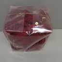 Velvet Christmas Ornaments Balls Set Hanging Balls for Xmas Tree Decorations Burgundy 50Pcs