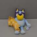 Bluey Sleepy Time 13 Inch Plush with Blanket, Press Tummy to Hear 7 Fun Phrases, Sing Along to The Theme Song, So Soft Made with Deluxe Fabrics and Detailed Stitching | 