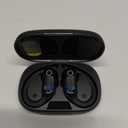 GNMN Active Noise Cancelling Earbuds Wireless Earbuds 96hrs Playback Bluetooth Headphones Dual Battery Display Stereo Bass Earphones with Earhooks Microphone IPX7 Waterproof Headset for Sports/Gym