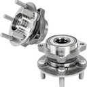2 PCS 513303 Front Wheel Bearing Hub Assembly Fit for Subaru Forester 2009-2014, Impreza 2008-2014, WRX 2013-2014, XV Crosstrek 2013-2014, 5 Lugs