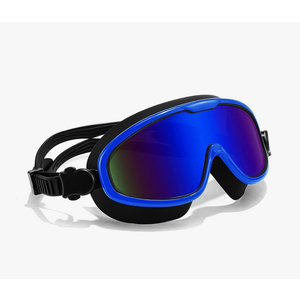 FEISEDY Swim Goggles No Leaking Anti-Fog Pool Goggles Swimming Goggles Adult Men Women Youth, 180° Clear Vision UV400 B2389