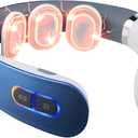 Neck Massager with Heat, 9 Modes and 50 Intensity, Cervical Massage with Adjustable Timers