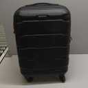 Samsonite Omni PC Hardside Expandable Luggage with Spinner Wheels, Black, Carry-On 20-Inch