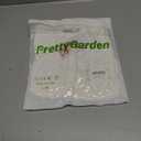 PRETTYGARDEN Lace Long Sleeve Shirts Casual Button Down Going Out Tops Hollow Out Eyelet Blouses 2026 Spring Fashion Clothing(White,Medium) (M)