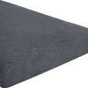 Hokway Couch Cushion Covers Stretch Cushion Covers Sofa Seat Cushion Slipcover Cushion Protector(Gray, Medium) (Medium (1 Piece), Grey)