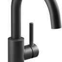 Sterling 34463-BL Traverse Single-Handle Bar Sink Faucet, 1.5 GPM, High Arch Spout, Temperature Memory, Premium Durable Metal, Corrosion Resistant, Matte Black
