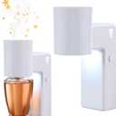 2 Pcs Wall Fragrance Plug in with Night Light Compatible with Bath and Body Works Wallflowers, with 3-Speed Adjustable Fragrance Essential Oil Diffuser for Home, White