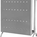 Ladder Platform Accessory - Work Tray for Tools, 400 lbs Capacity, Heavy Duty Ladder Accessory Universal Fit for Most Ladders (Silver) (10.4"W x 11.8"H)