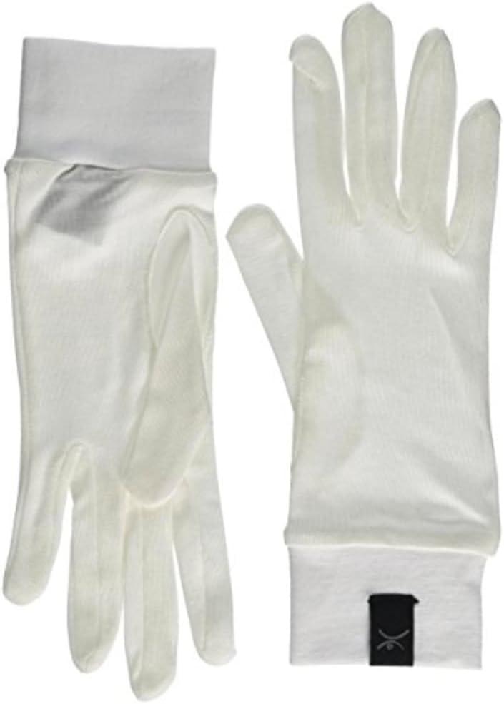 Terramar Adult Thermasilk Glove Liner (Small, Natural)