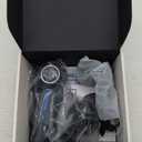 Dash Cam Front and Rear, 2.5K+1440P Triple Car Camera with 32GB Card, 3 Channel Dash Camera for Cars, G-Sensor, 3.16 IPS Screen, 24Hr Parking, 170Wide Angle, Loop Recording, IR Night Vision, Blue