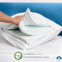 Bluewave Bedding Versalayer Adjustable Layer Pillow - 20 Heights from 0.75 to 6 Inches - Adjust Height and Firmness - 6 Thin Memory Foam Pillows - for Stomach, Back, and Side Sleepers (Standard)