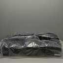 Amazon Basics 35-inch Large Rolling Duffle Bag with Wheels and Handle, Travel Duffle Bag with Durable Ripstop Polyester Material, 2 Layers of Space, Multiple Interior and Exterior Pockets, Black