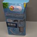 U.S. Pool Supply Pool Skimmer - Above Ground Pool Skimmer, Floating Pool Surface Skimmer, Pool Accessories - Clean Debris Basket, Wall Mount, Attaches to Inflatable Collars, Tubular and Metal Frames