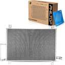 PHILTOP Air Conditioning A/C Condenser Compatible with Chevy Cruze 2011-2015, Impala 2014-2020, Malibu 2013-2015, Malibu Limited 2016, Cruze Limited 2016, with Receiver Drier Replace# 3794, 13267649
