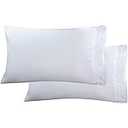 Large Pillow Cases White 2 Pack King, 36"x19"