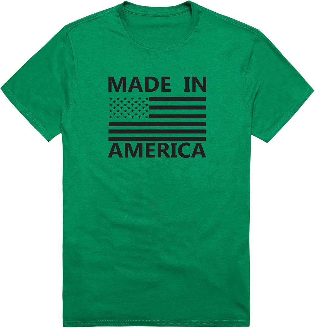 Rapiddominance America Basic Tees (Medium, Kelly)