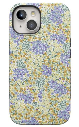 Casely iPhone 15 Case | Dream Garden | Cottagecore Case | Compatible with MagSafe | Bold Protective Design, B-251AA-MS