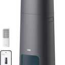 Dreo 16L Smart Humidifier Large Room 1000 ft, 130H Cool Mist Air Humidifiers for Bedroom Plants Baby, Top Fill, Remote/Touch/Voice & APP Control, Self-Cleaning Tank, 30dB, RGB Light, HM755S Grey