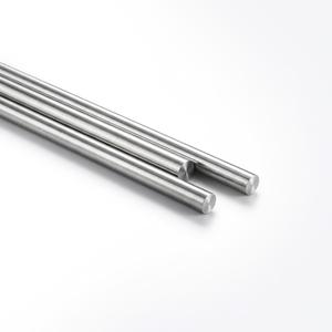 3 Pcs 316 Stainless Steel Rod, Metal Shaft Rods, 1/4 x 36 Inches Solid Round Bar for Metal Working and DIY Craft Industry