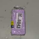 Oakxco for Motorola Moto Edge 2021/Edge 2021 5G UW Phone Case Liquid Silicone, Thin Slim Soft Rubber Gel TPU Plain Simple Cover for Women, Matte Solid Color, Lilac Light Purple Lavender