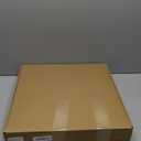 Plumeet 16'' Extra Large Wall Clock, Battery Operated Wall Clocks Silent Non-Ticking Quartz, Modern Style Suitable for Bedroom Living Room Office Decor - 3D Numbers Display, Black (White)